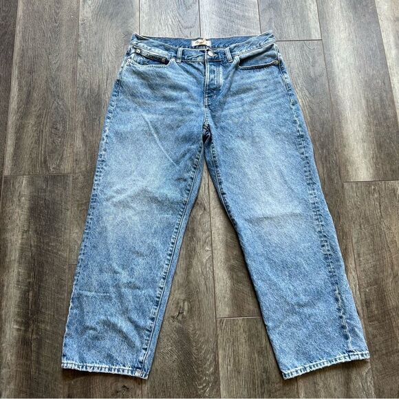 Madewell Women's Straight Leg Jeans - Blue - Picture 5 of 15